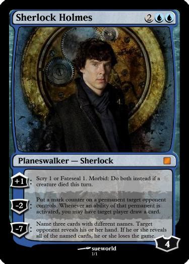 Detective card magic